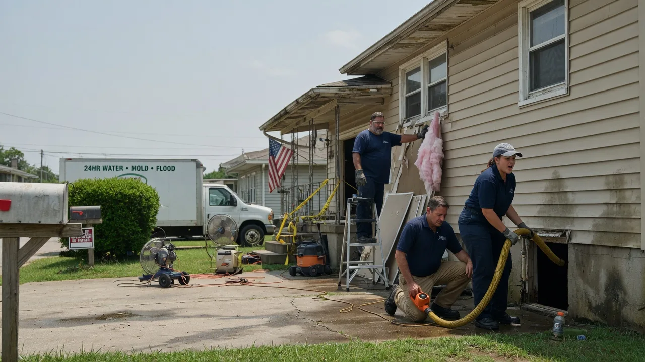 Water Damage Repair in Konawa, OK near me